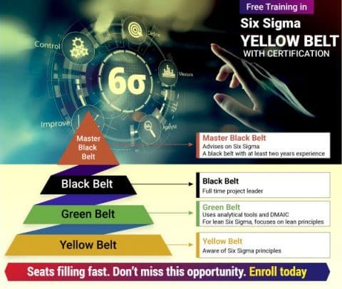 Free Training in Six Sigma Yellow Belt - Blue Ocean Academy